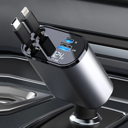 4 in 1 Retractable Charger