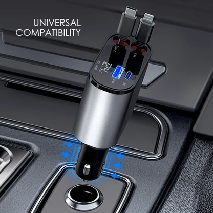 4 in 1 Retractable Charger
